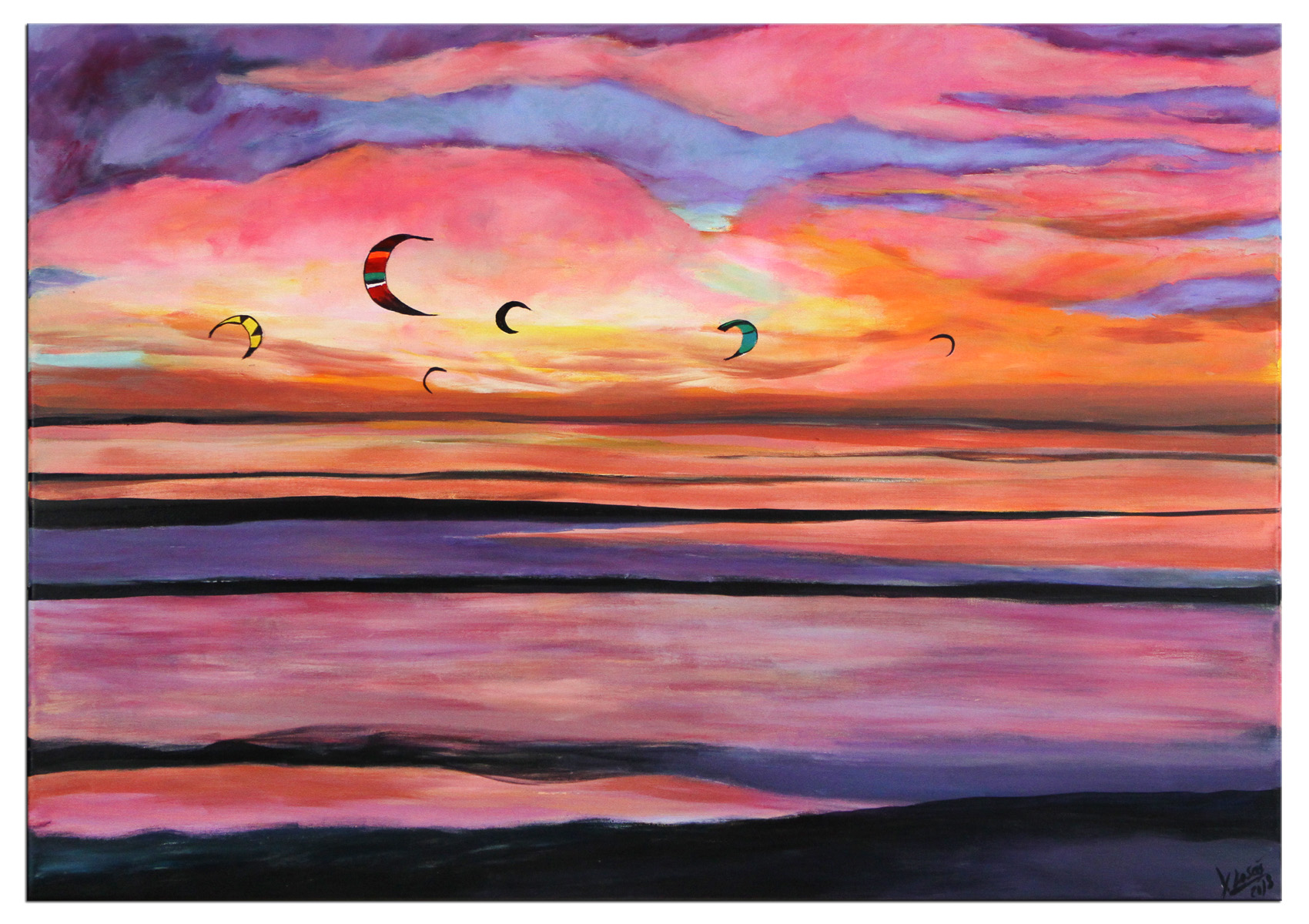 Galerie im Kastenmeiers - Zwischen Gold und Farbenmeer - Yosi Losaij Galerie im Kastenmeiers - Zwischen Gold und Farbenmeer