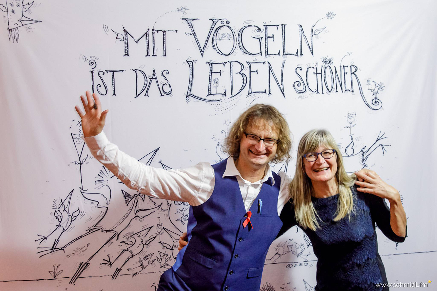 Galerie im Kastenmeiers - Kay LEOnhardt&Gaby Bachmann mit ihrer virtuellen Ausstellung ''Schräge Vögel-Freche Fische-Kluge Sprüche''
